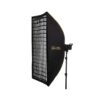 Jenie Strip Box with Grid / 80x120CM / Bowens / Silver