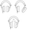 Audio-Technica ATH-M20x Closed-Back Monitor Headphones (Black)